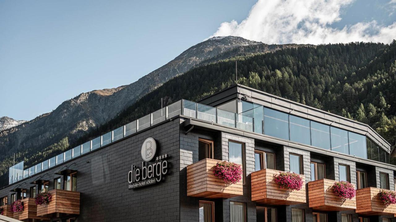Die Berge Lifestyle-Hotel Soelden Exteriér fotografie