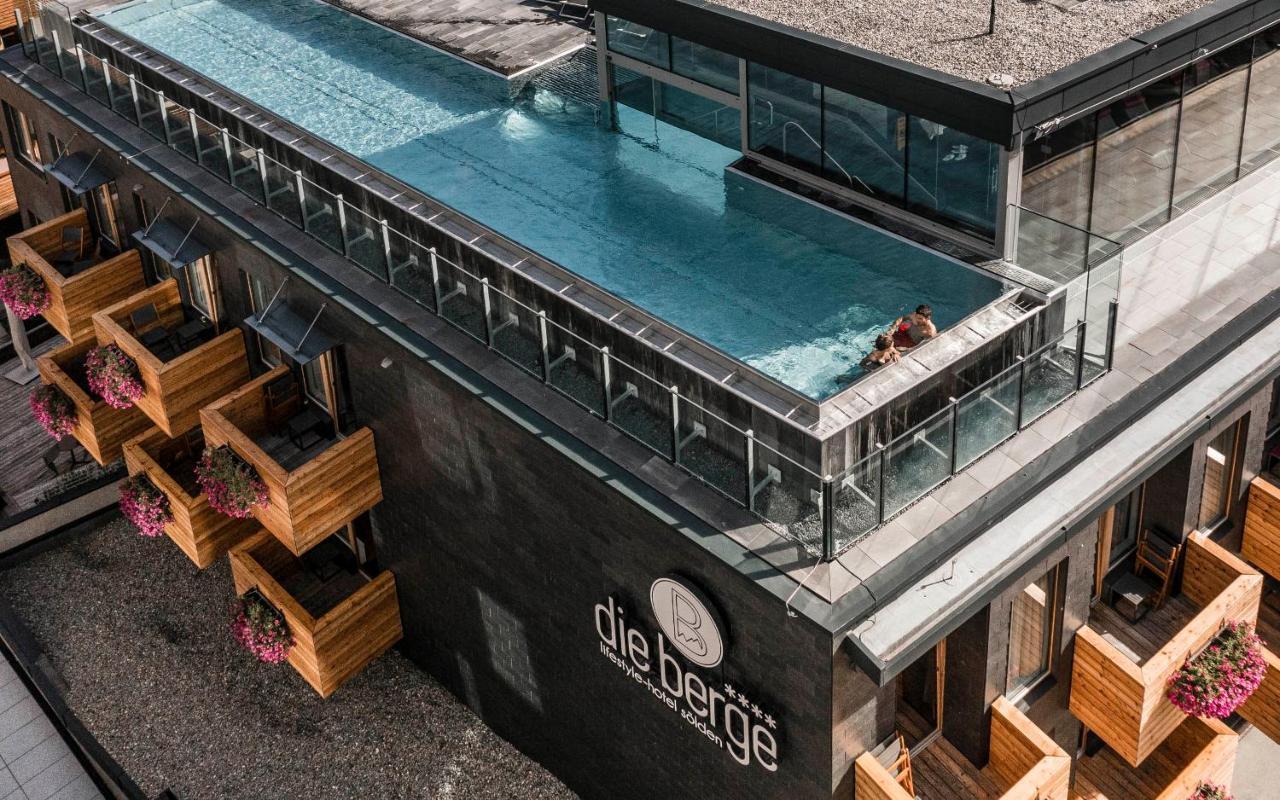 Die Berge Lifestyle-Hotel Soelden Exteriér fotografie