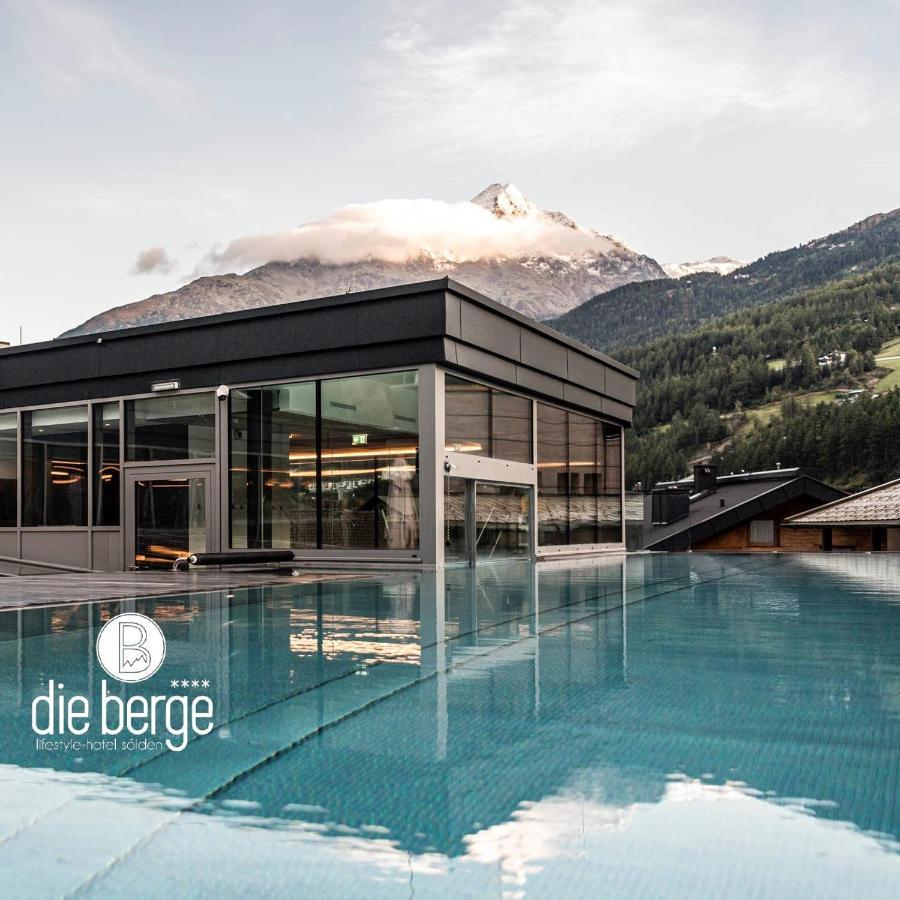 Die Berge Lifestyle-Hotel Soelden Exteriér fotografie