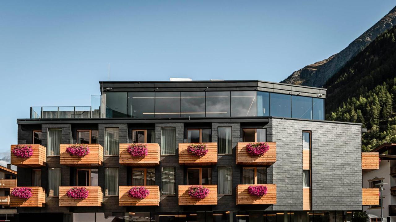 Die Berge Lifestyle-Hotel Soelden Exteriér fotografie